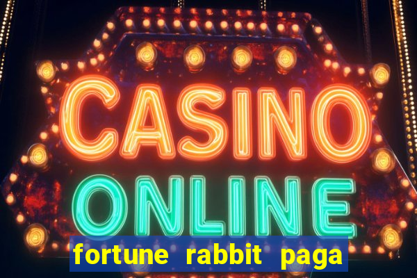 fortune rabbit paga mesmo Informational